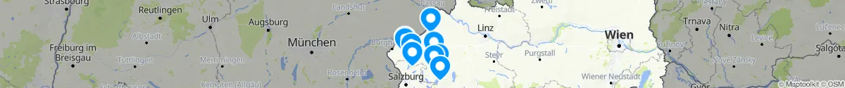 Kartenansicht für Apotheken-Notdienste in der Nähe von Pischelsdorf am Engelbach (Braunau, Oberösterreich)